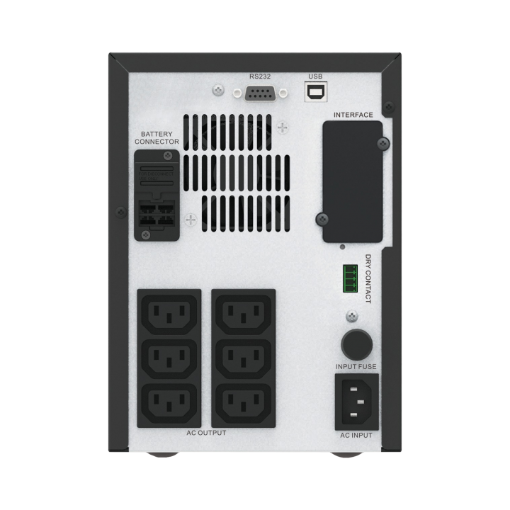 Permette l'adattamento dell'UPS per ottenere prestazioni ottimali in ambienti di alimentazione specifici o applicazioni di gene