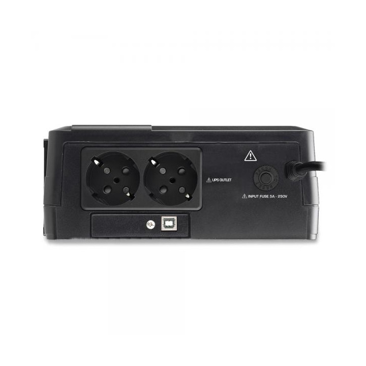 Tecnoware Era Plus Active 1200 protegge i dispositivi con alimentatore PFC Attivo da black-out e sovratensioni grazie alla tecn
