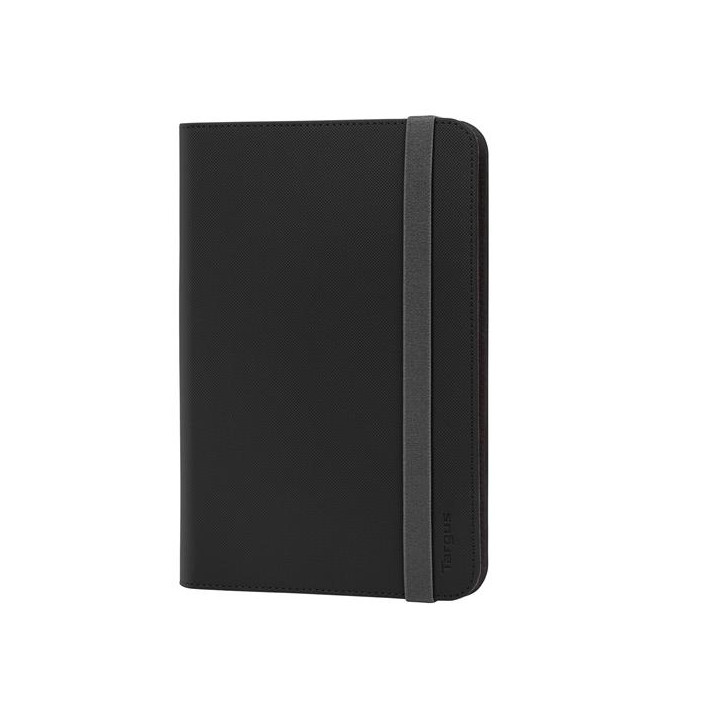 Una custodia sottile e leggera che offre al tablet una protezione completa. Un esclusivo sistema su misura con elastico assicur