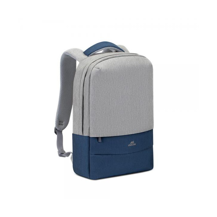 Rivacase Prater 7562 grey/dark blue anti-theft Laptop bag 15.6''