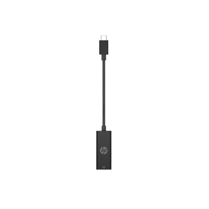 HP USB-C to RJ45 Adapter G2. Interfaccia host: USB tipo-C, Interfaccia di uscita: RJ-45. Colore del prodotto: Nero. Segmento HP