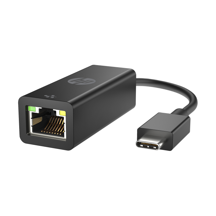 HP USB-C to RJ45 Adapter G2. Interfaccia host: USB tipo-C, Interfaccia di uscita: RJ-45. Colore del prodotto: Nero. Segmento HP