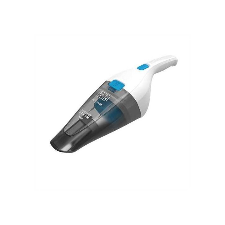 Black&Decker 3.6V Lithium-ion Cordless dustbuster è un aspirabriciole senza saccetto con potenza di aspirazione di 7,5W