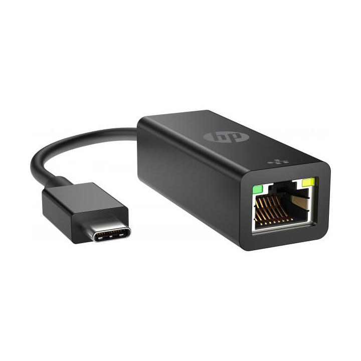 HP USB-C to RJ45 Adapter G2. Interfaccia host: USB tipo-C, Interfaccia di uscita: RJ-45. Colore del prodotto: Nero. Segmento HP