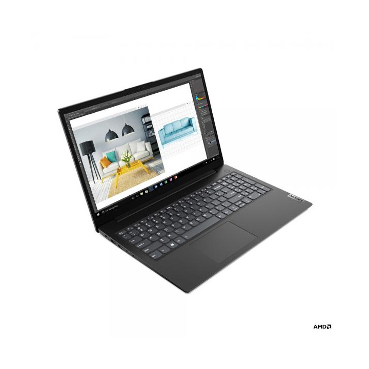 Lenovo V15 e' un notebook con processore AMD Ryzen 7 5700U, 8GB di RAM e SSD ad 512GB