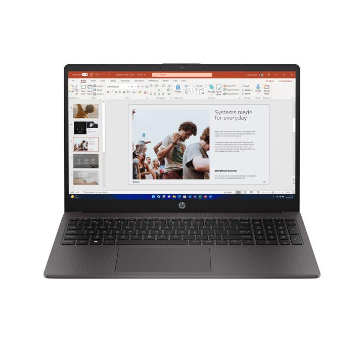 HP 250 G10 è un Notebook con processore Intel Core i7-1355U, 8GB di RAM e SSD da 512GB.