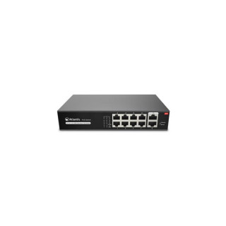 Atlantis Land NetPower F10PoE8-120W e' uno switch di rete Fast Ehternet con 10 porte LAN di cui 2 PoE