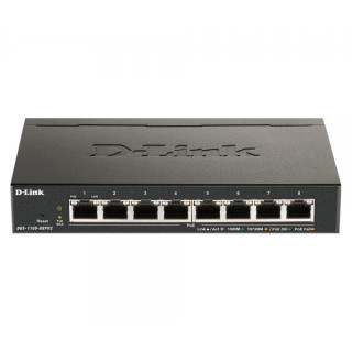 D-Link DGS-1100-08PV2E è uno Switch di rete Gigabit Ethernet con 8 porte.