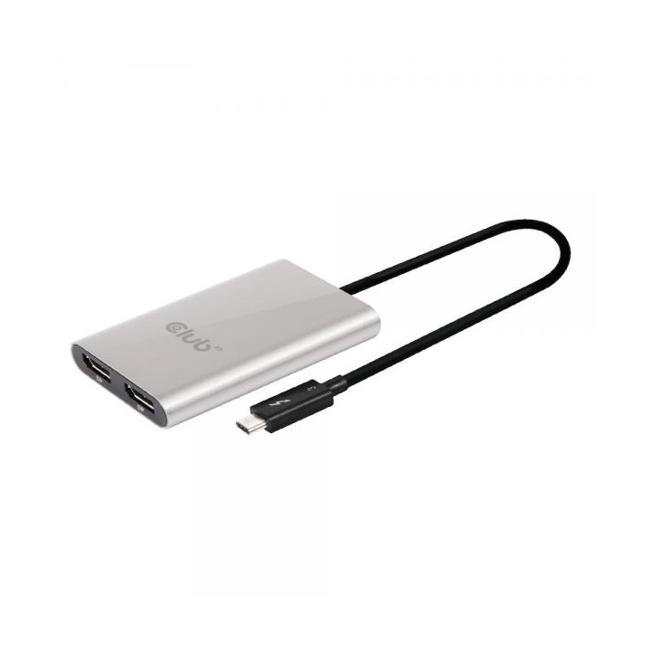 Utile splitter video con interfaccia host Thunderbolt 3 con uscita video in DP1.2
