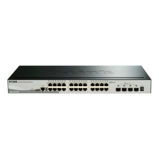 D-Link DGS-1510-28X e' uno switch di rete gigabit con 24 porte Gigabit e 4 porte SFP+ 10GbE