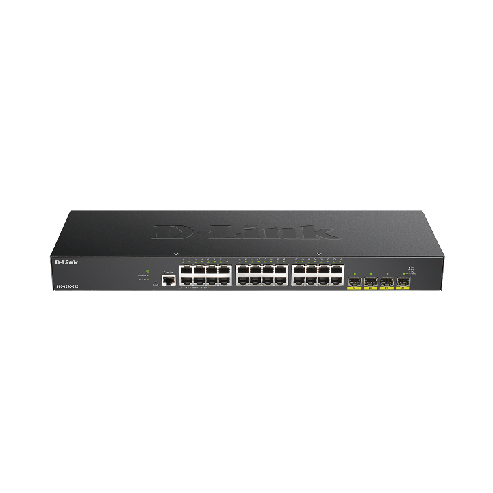 D-Link DGS-1250-28X/E e' uno switch di rete gigabit con 28 porte ethernet