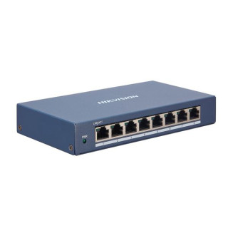 Hikvision DS-3E1508-EI e' uno switch di rete Gigabit con 8 porte GLAN