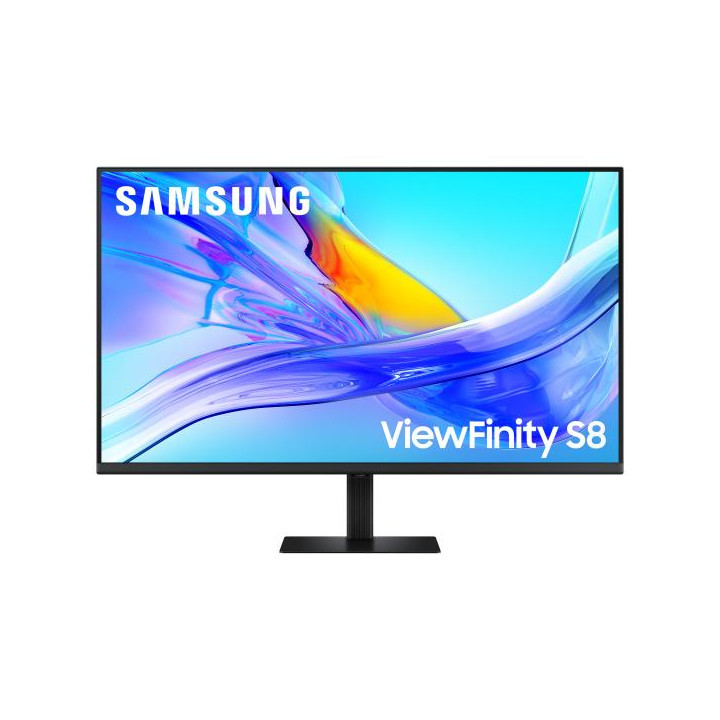 Il monitor Samsung S80UD da 94 cm offre una risoluzione 4K Ultra HD, angoli di visualizzazione ampi e un design elegante, ideal