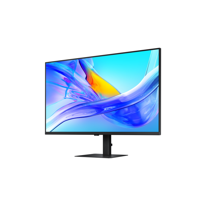 Il monitor Samsung S80UD da 94 cm offre una risoluzione 4K Ultra HD, angoli di visualizzazione ampi e un design elegante, ideal