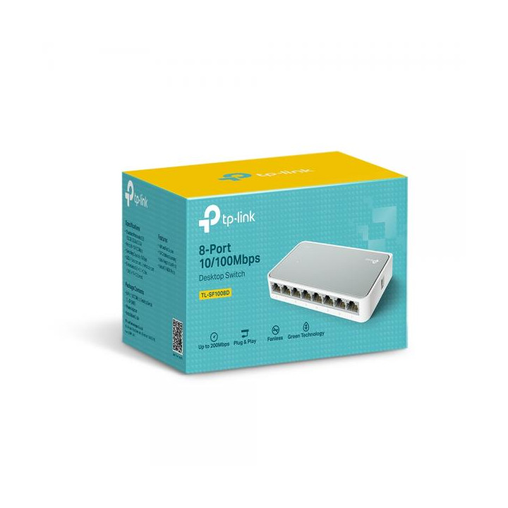 Lo switch Fast Ethernet TL-SF1008D è stato progettato per ambienti SOHO (Small Office e Home Office) o gruppi di lavoro. Tutte 