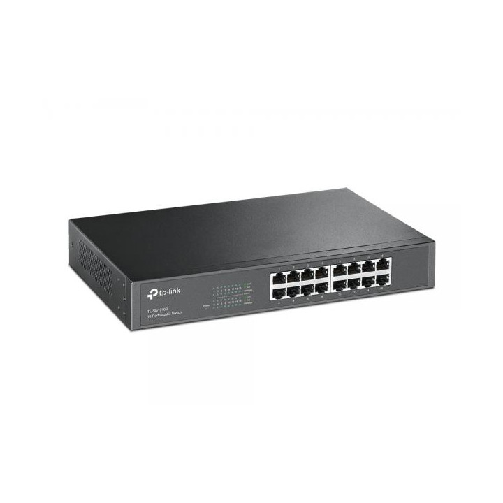 Lo switch Gigabit Ethernet TL-SG10016D costituisce il modo più semplice per effettuare la transizione al Gigabit Ethernet. Tutt