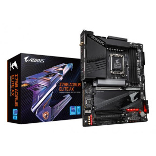 Gigabyte Z790 AORUS ELITE AX e' una scheda madre con chipset Intel Z790, 4 slot di RAM DDR5 e 4 slot M.2