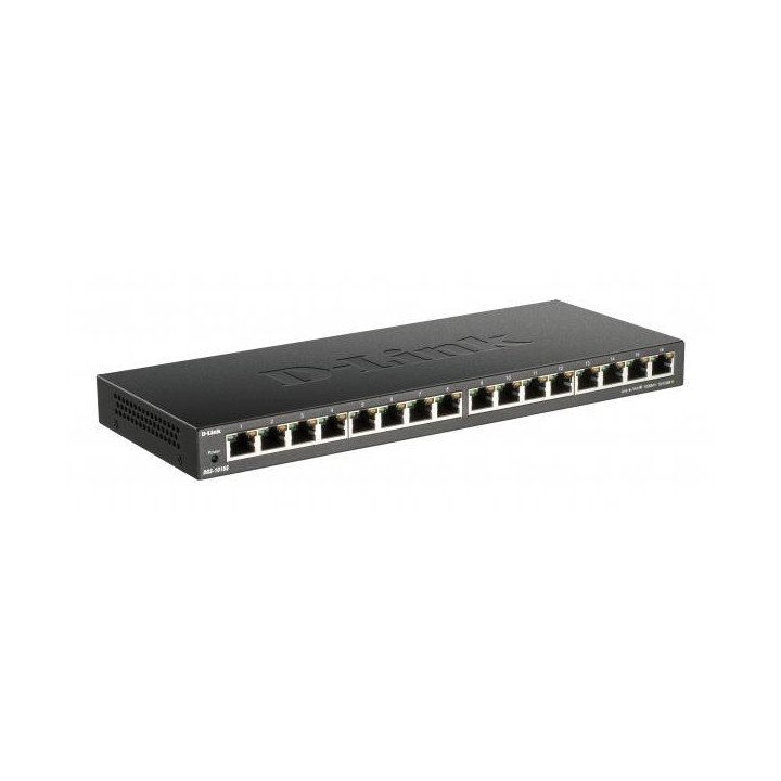 D-Link DGS-1016S Switch Unmanaged Gigabit 16 porte 32Gbps