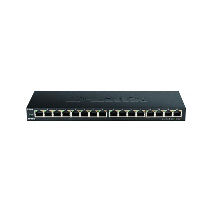 D-Link DGS-1016S Switch Unmanaged Gigabit 16 porte 32Gbps
