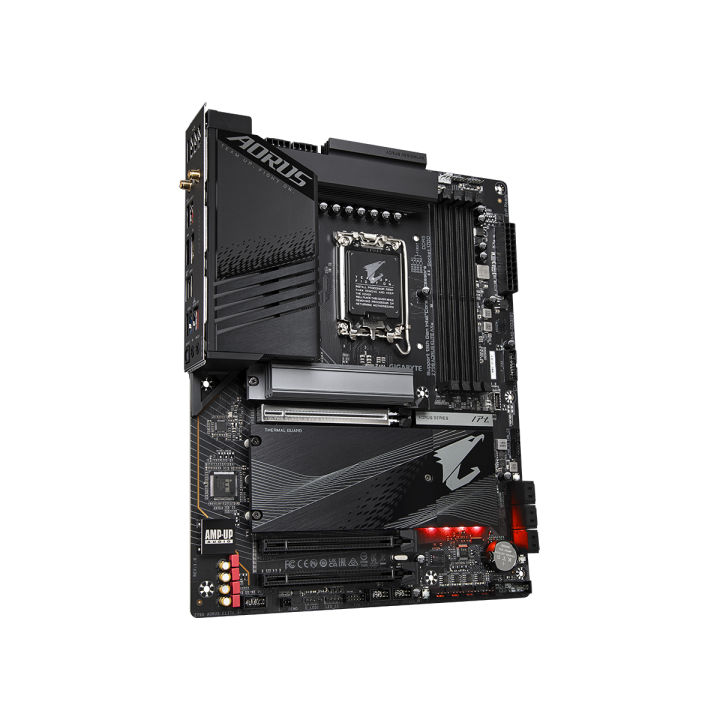 Gigabyte Z790 AORUS ELITE AX e' una scheda madre con chipset Intel Z790, 4 slot di RAM DDR5 e 4 slot M.2