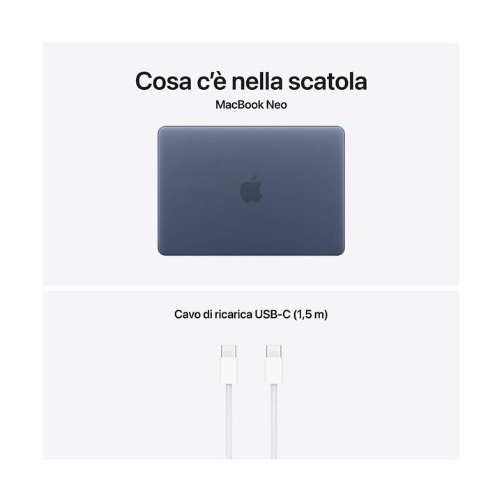 Apple MacBook Neo 2026 13" A18 Pro 6C/5G 8/256GB Indigo MHFF4T/A
