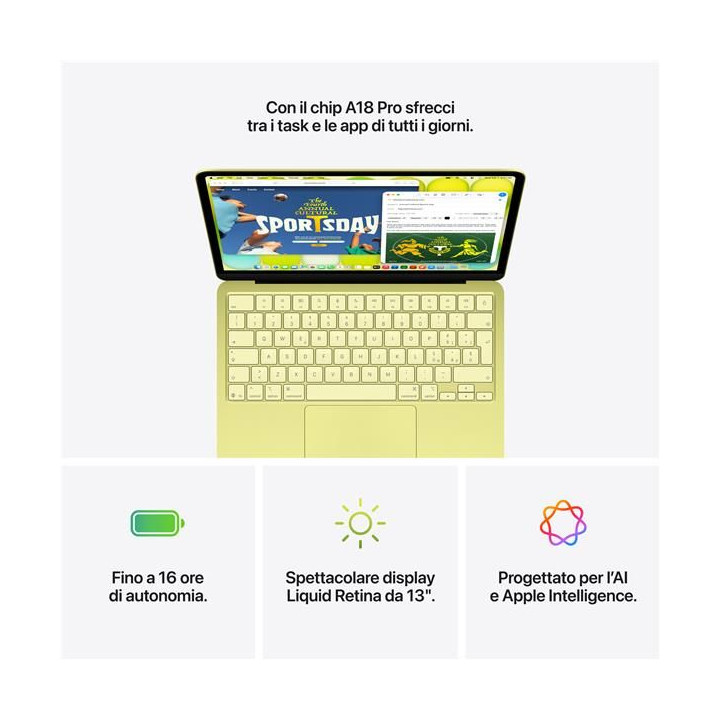 Apple MacBook Neo 2026 13" A18 Pro 6C/5G 8/256GB Indigo MHFF4T/A