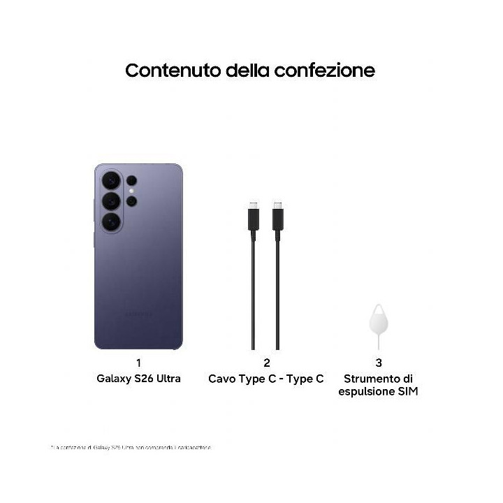 Samsung SM-S948 S26 Ultra 12+512GB 6.9" 5G Cobalt Violet EU