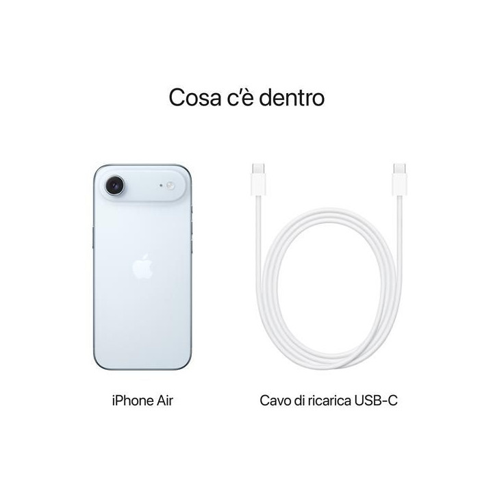 Apple iPhone Air 512GB 6,5"Sky Blue ITA MG2V4QL/A