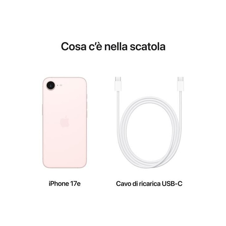 Apple iPhone 17e 256GB 6.1"Soft Pink ITA MHRX4QL/A