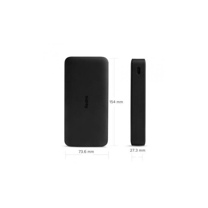 Xiaomi Redmi PowerBank 20000 mAh Fast Charge Black