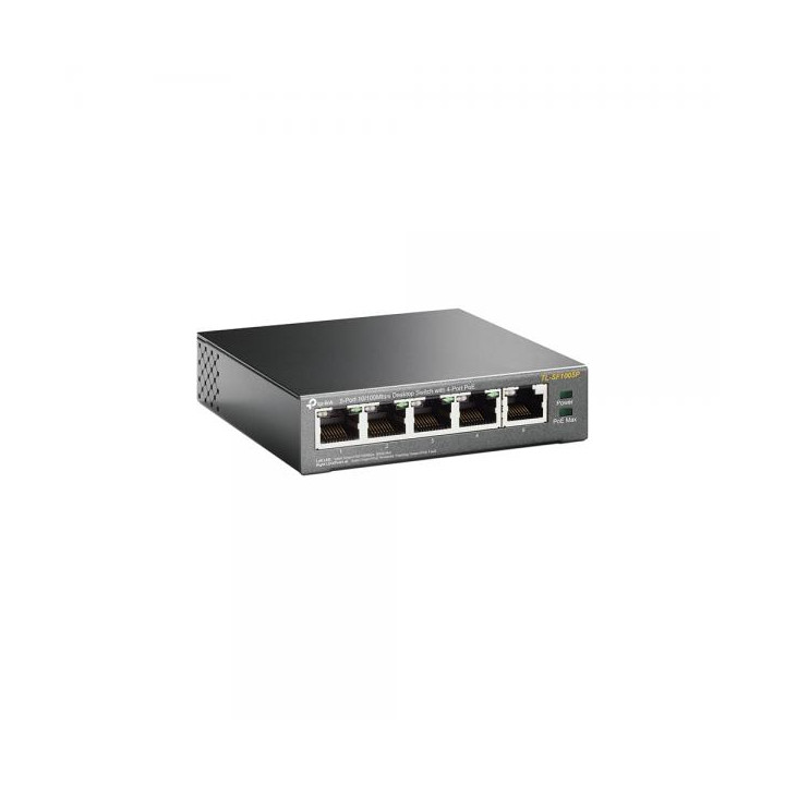 TP-Link TL-SF1005P è uno Switch Unmanaged con 5 porte.