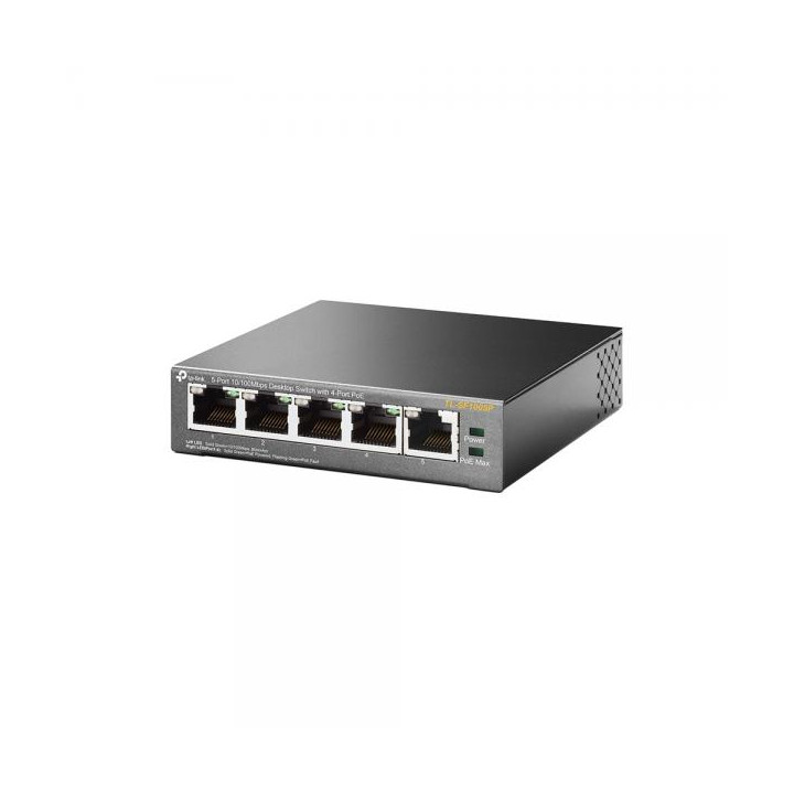 TP-Link TL-SF1005P è uno Switch Unmanaged con 5 porte.