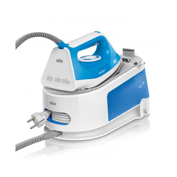 Braun Ferro Da Stiro Con Caldaia 1.5 Lt 2400w Bianco/Blu