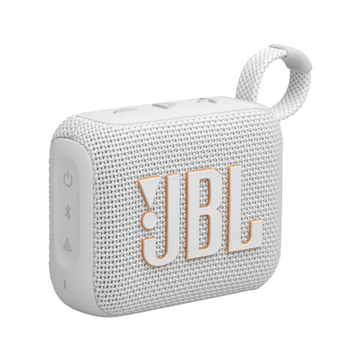 JBL GO4 Portable BT Speaker White