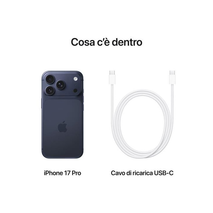 Apple iPhone 17 Pro 256GB 6,3" Deep Blue ITA MG8J4QL/A