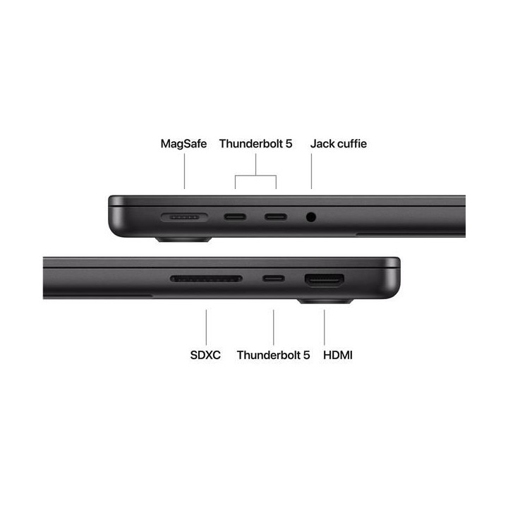 Apple MacBook Pro 2026 14" M5 Pro 15C/16G 24/1TB Sp.Black MGDR4T/A