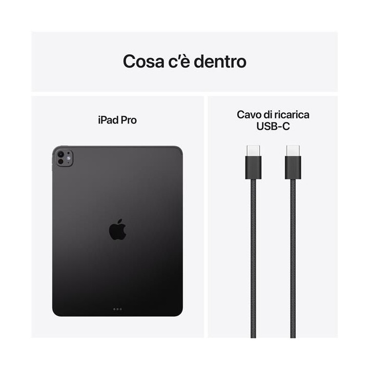 Apple iPad Pro 2025 8Gen 13" 512GB M5 S.Black ITA MDYL4TY/A