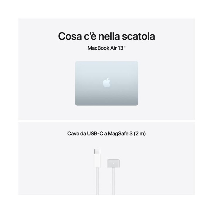 Apple MacBook Air 2026 13" M5 10C/8G 16/512GB Sky Blue MDHH4T/A
