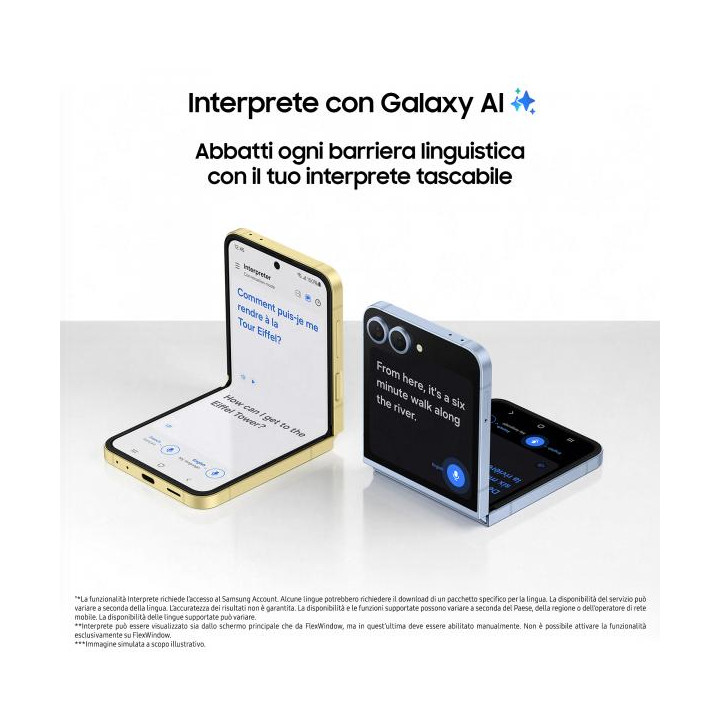 Samsung SM-F741B Z Flip 6 12+512GB 3.4"/6.7" 5G Mint ITA