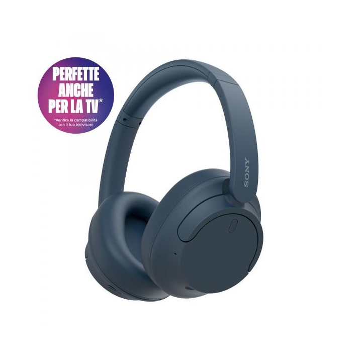 Sony Cuffie Wir/BT NoiseC Mic WH-CH720NL Blue