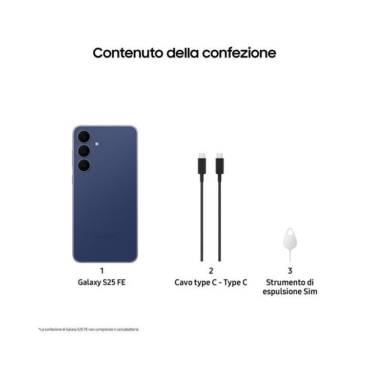 Samsung SM-S731 S25 FE 8+256GB 6.7" 5G Navy ITA