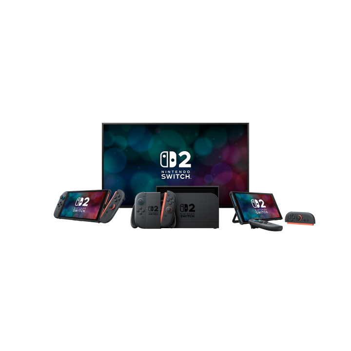 Switch 2 Console Black + Mario Kart World