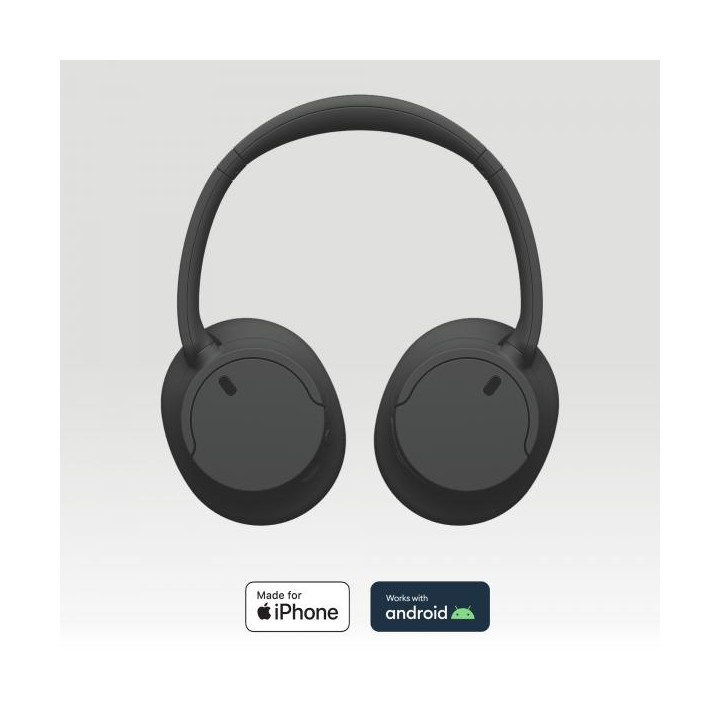 Sony Cuffie Wir/BT NoiseC Mic WH-CH720N Black