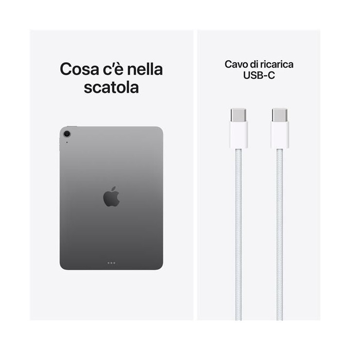 Apple iPad Air 2026 8Gen 11" 128GB M4 S.Grey ITA MH304TY/A