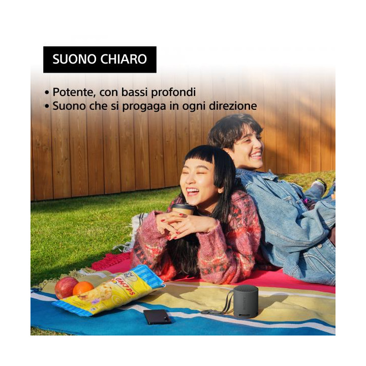 Sony SRS-XB100 Speaker Wireless Bluetooth Nero