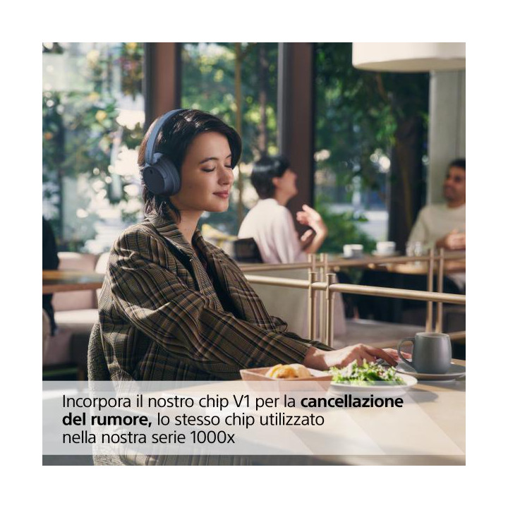 Sony Cuffie Wir/BT NoiseC Mic WH-CH720NL Blue