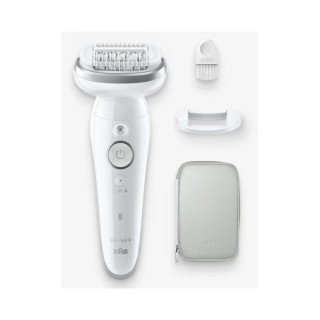 Braun Epilatore Elettrico Silk-épil 9 Flex SES9011 Bianco/Oro