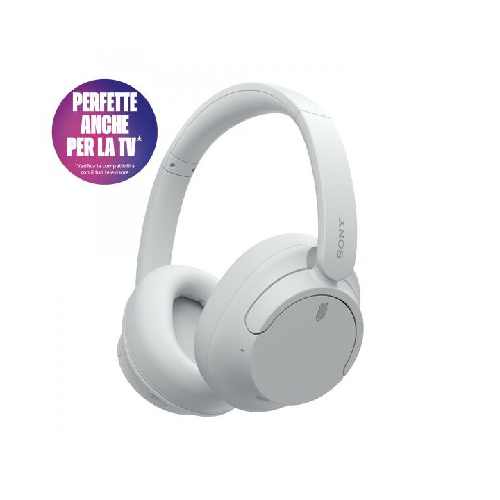 Sony Cuffie Wir/BT NoiseC Mic WH-CH720N White
