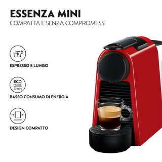DeLonghi M.d.C. Nespresso Essenza Mini EN85.R Rossa