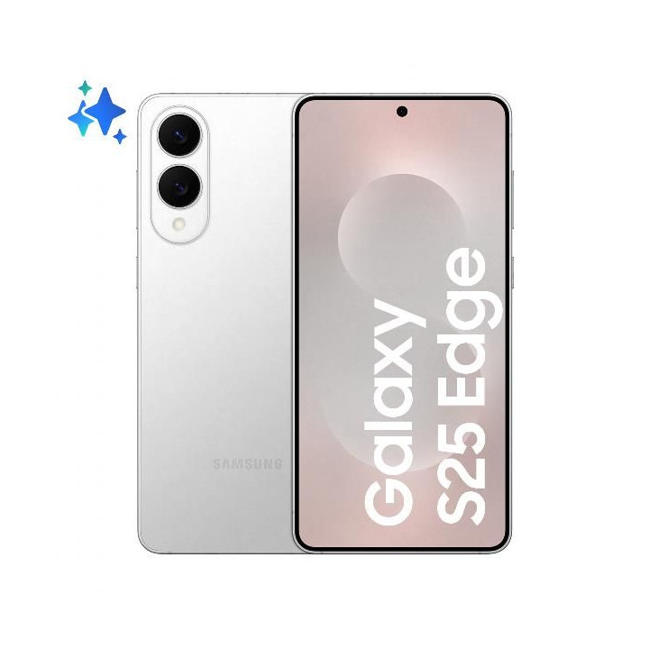 Samsung SM-S937 S25 Edge 12+256GB 6.7" 5G Titanium Silver DS EU